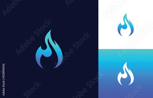Blue Fire logo 