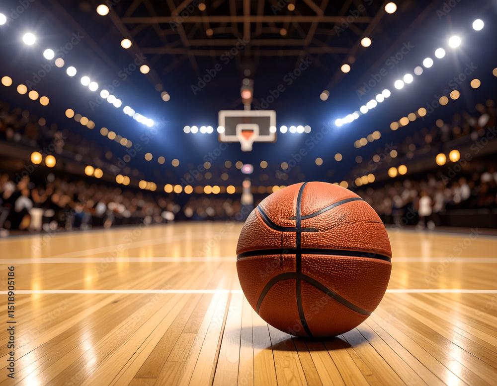 Close Up Shot of Basketball Ball in Field Close Up Shot of Basketball Ball in Field