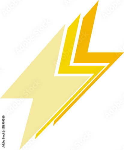 Lighting Bolt Icon Element