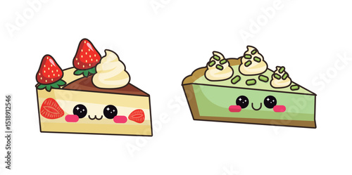 Delicious Dessert Cake Set