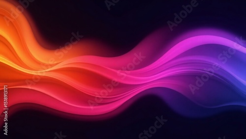 Abstract colorful wave background design