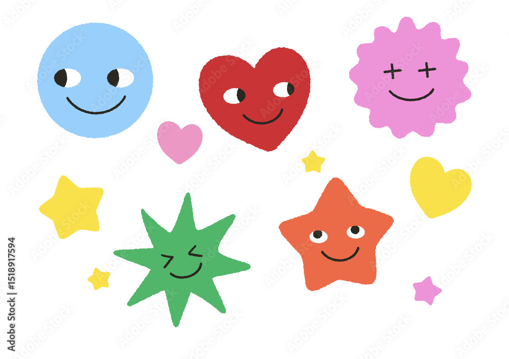 Fototapeta premium shape emotion