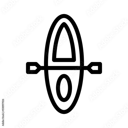 canoe line icon
