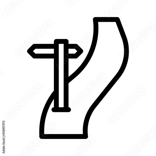 trail line icon