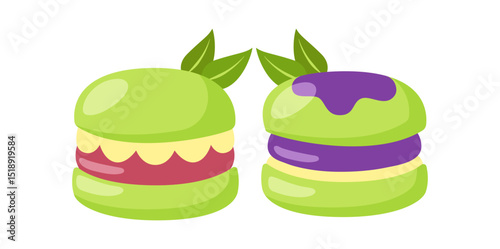 Delicious Dessert Cake Set