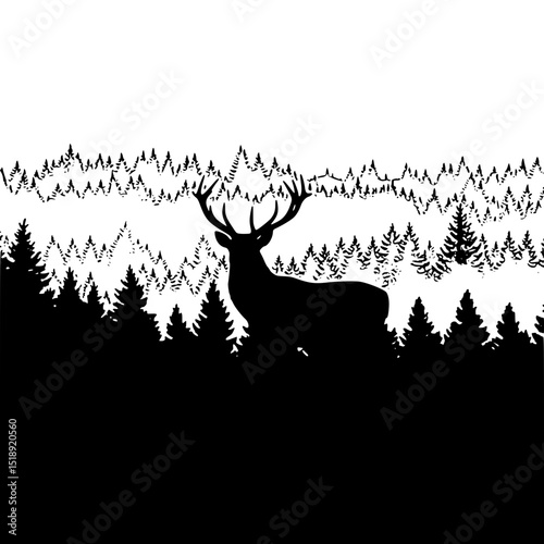 deer in the forest