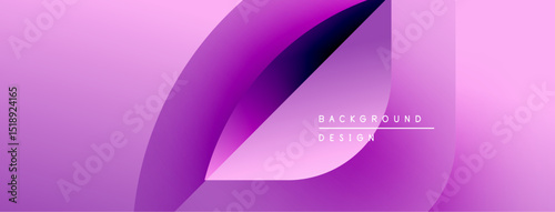 Abstract purple gradients create flowing shapes. Minimalist design features text background, design. Smooth curves suggest movement, modern aesthetic.