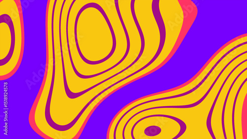Liquid background with beautiful and vibrant colors