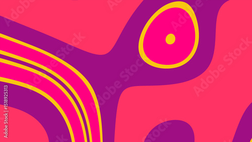 Liquid background with beautiful and vibrant colors