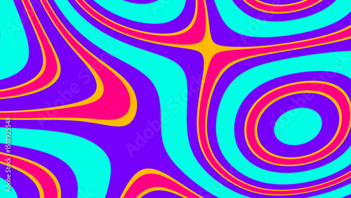 Liquid background with beautiful and vibrant colors