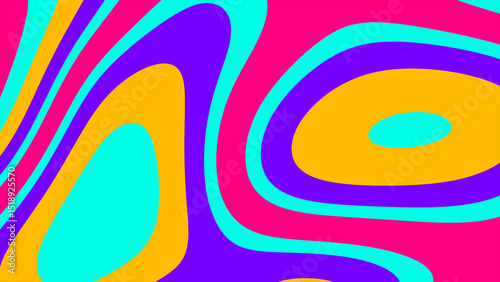 Liquid background with beautiful and vibrant colors