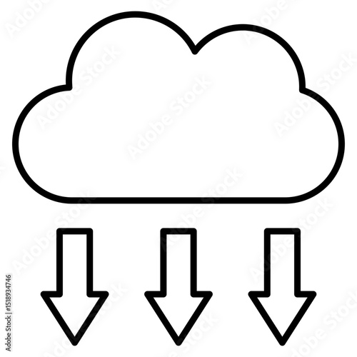 Sequestration Icon Element For Design