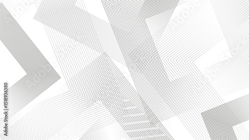 Gradient gray line abstract pattern Transparent monochrome striped texture, layers overlapping on light space with line effect decoration modern
