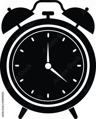 Alarm clock illustration,
