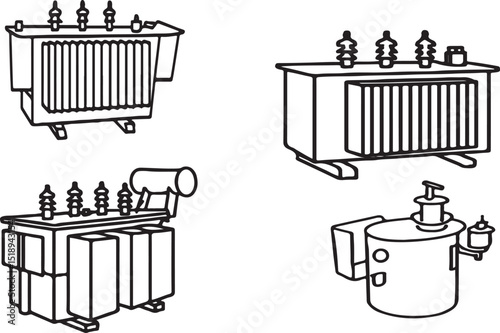 Electrical Transformer – Power Distribution Equipment for Utility and Industrial Use