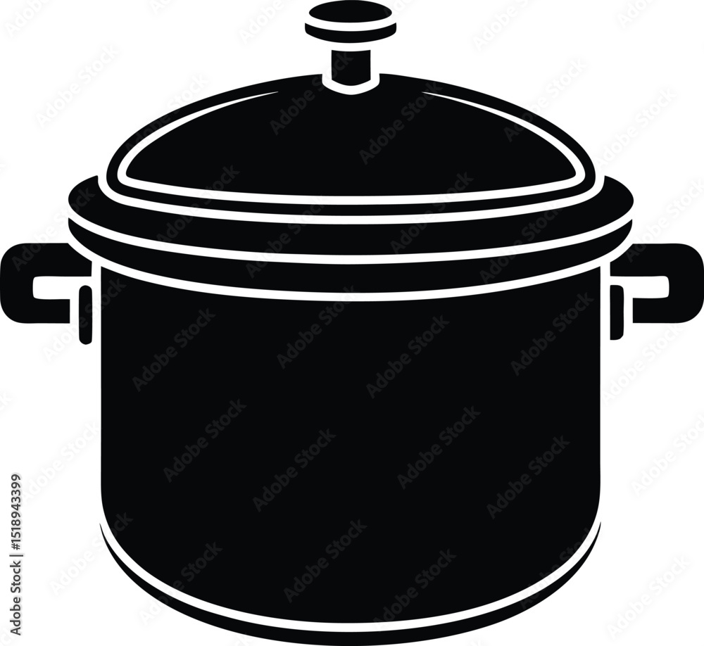 Stainless steel casserole with glass lid isolated on white for cooking food
