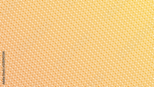 Yellow Orange Zig Zag Stripes Line Pattern Abstract Background