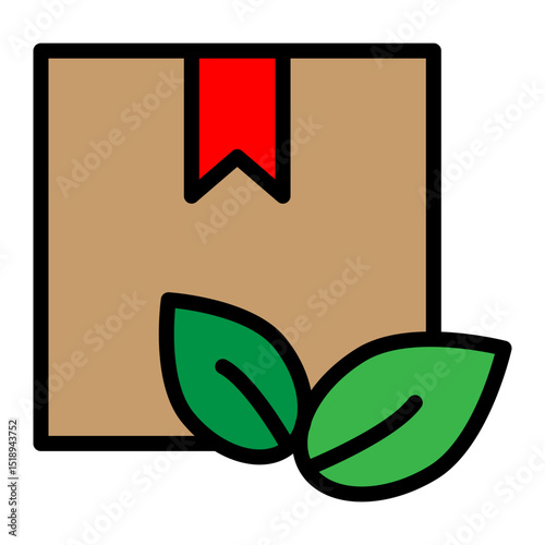 Natural Product Vector Filled Icon Design