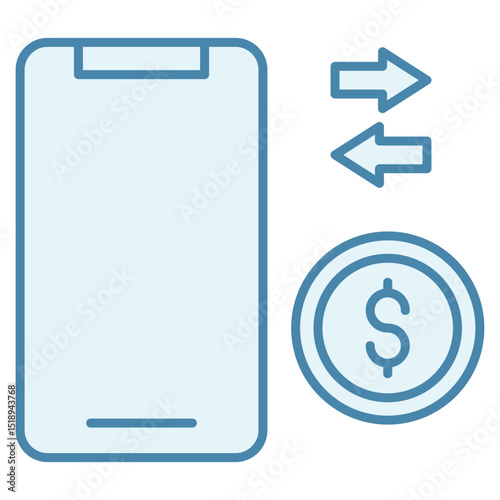 Exchange Icon Element For Design