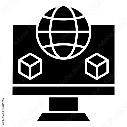 Web3 Authentication Icon Element For Design