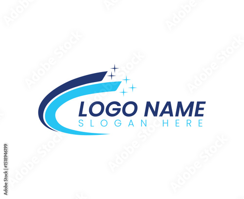 Modern Cleaning Logo Design