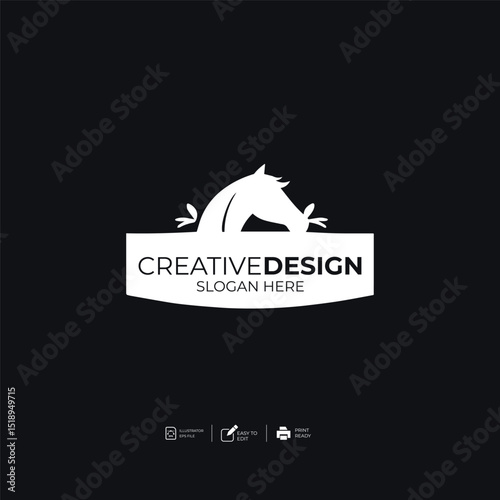 Logo template design ideas vector