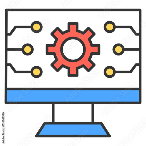 Application Icon Element For Design