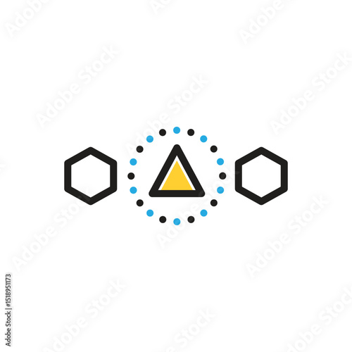 Multi color icon for differ