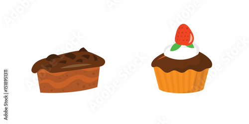 Delicious Dessert Cake Set