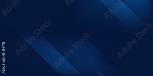 Modern Black dark navy blue silver abstract pattern background. Geometric shape. Line triangle angle fold polygon abstract modern design