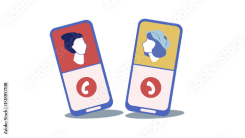 Phone Call Between Two People