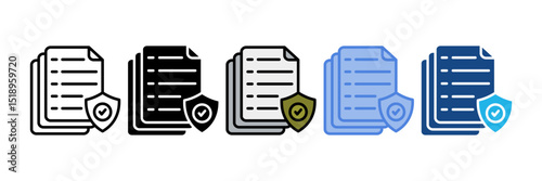 Documentation Icon Element For Design