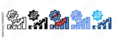 Statistics Icon Element For Design