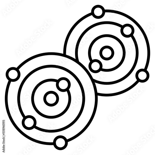 Interference Icon Element For Design