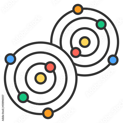 Interference Icon Element For Design