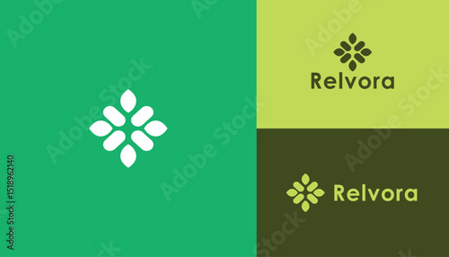 Modern Minimalist Floral Logo Design Elegant & Versatile Branding