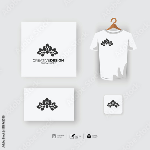 Logo template design ideas vector