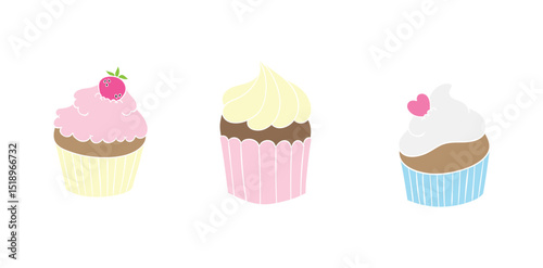 Delicious Dessert Cake Set