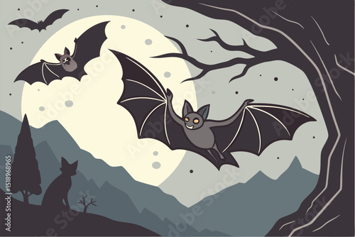 Spook in the Sky: Bats Take Flight