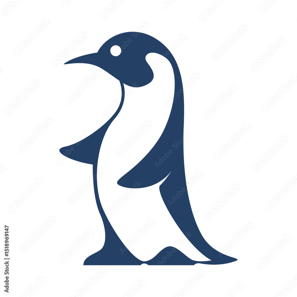 Fototapeta premium Penguin logo icon design