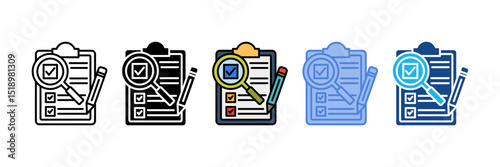 Checklist Icon Element For Design