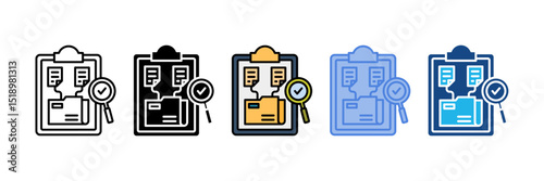 Survey Icon Element For Design