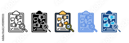 Critique Icon Element For Design