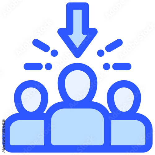 Candidates icon symbol. Vector illustration.