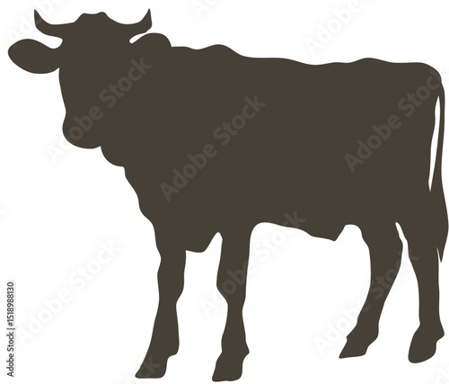 Animal qurban silhouette 16