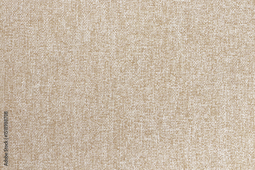 Brown cotton fabric texture background, seamless pattern of natural textile.