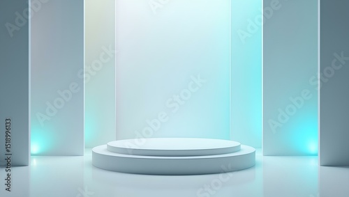 3d Render Product Stage Podium