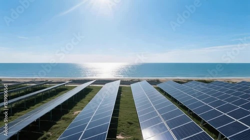 Solar photovoltaic power tower-type lava tower