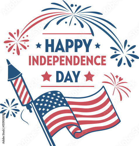 Celebrate Freedom A Patriotic T-Shirt Design for the 4th of July