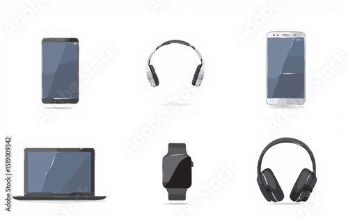 set of mobile phones